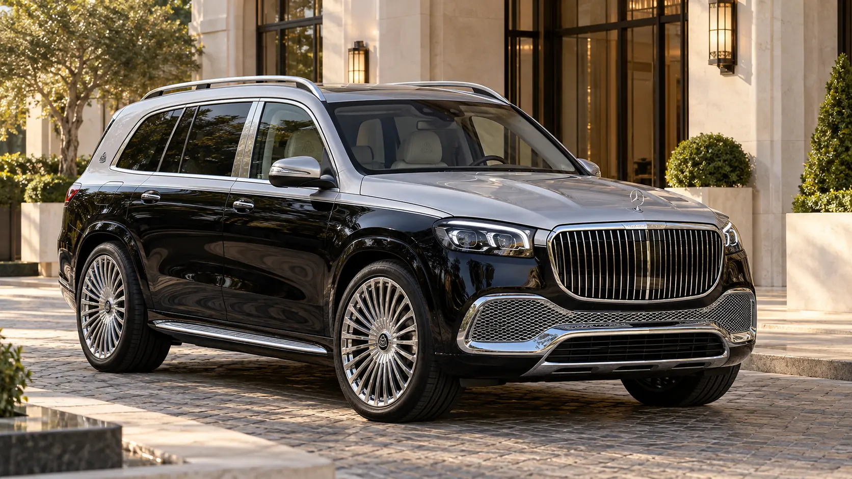 Miniatura generata dall'intelligenza artificiale di Mercedes-Maybach GLS 600, utilizzando l'illustrazione presente nel profilo dell'articolo.