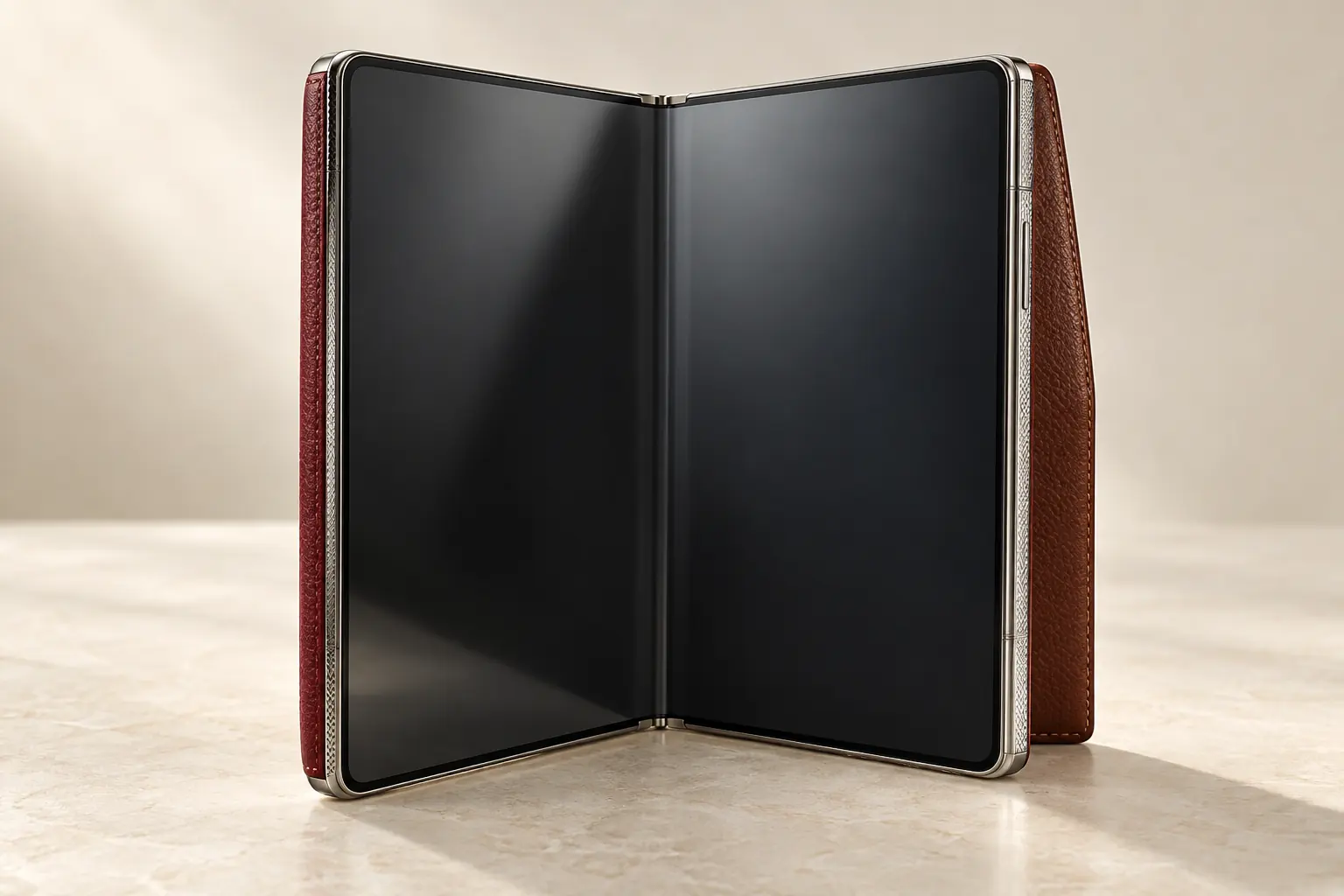 AI illustration of VERTU AlphaFold Stitched Calfskin