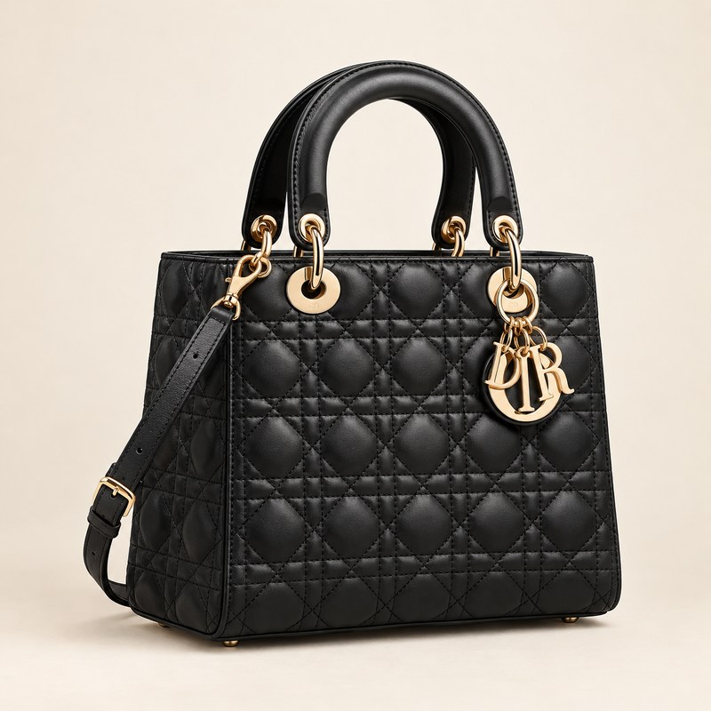 Dior — Medium Lady Dior Bag — KI-generierte Illustration