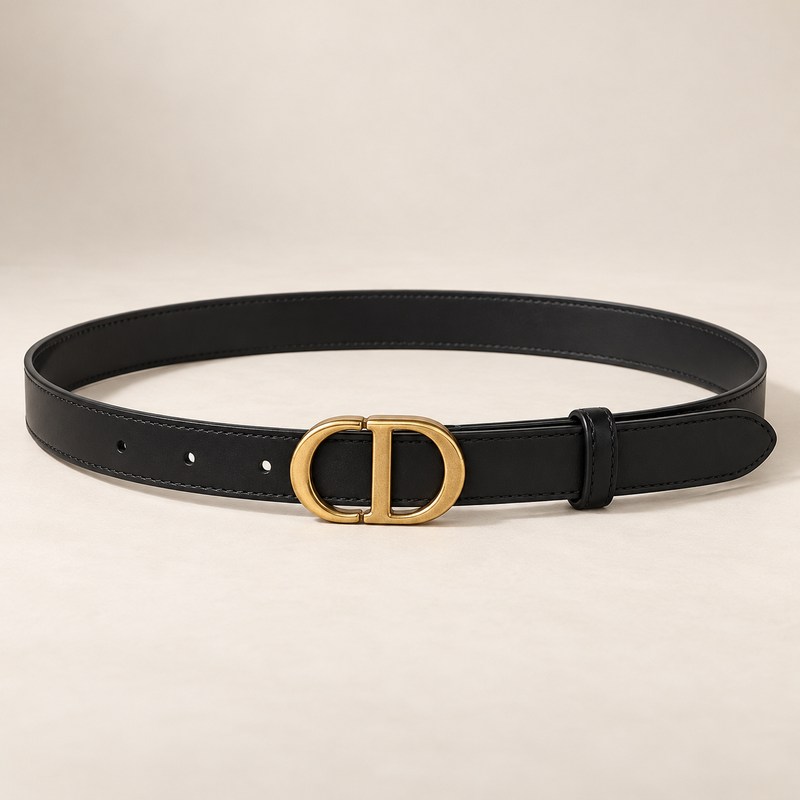 Dior — Saddle Belt — KI-generierte Illustration