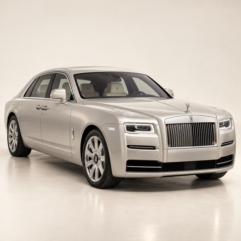 Rolls-Royce — Ghost — Illustrazione generata con IA
