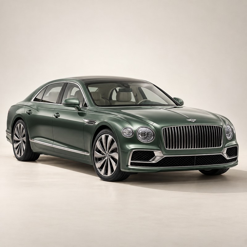 Bentley — Flying Spur — Illustrazione generata con IA