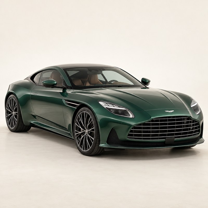 Aston Martin — DB12 — Illustrazione generata con IA