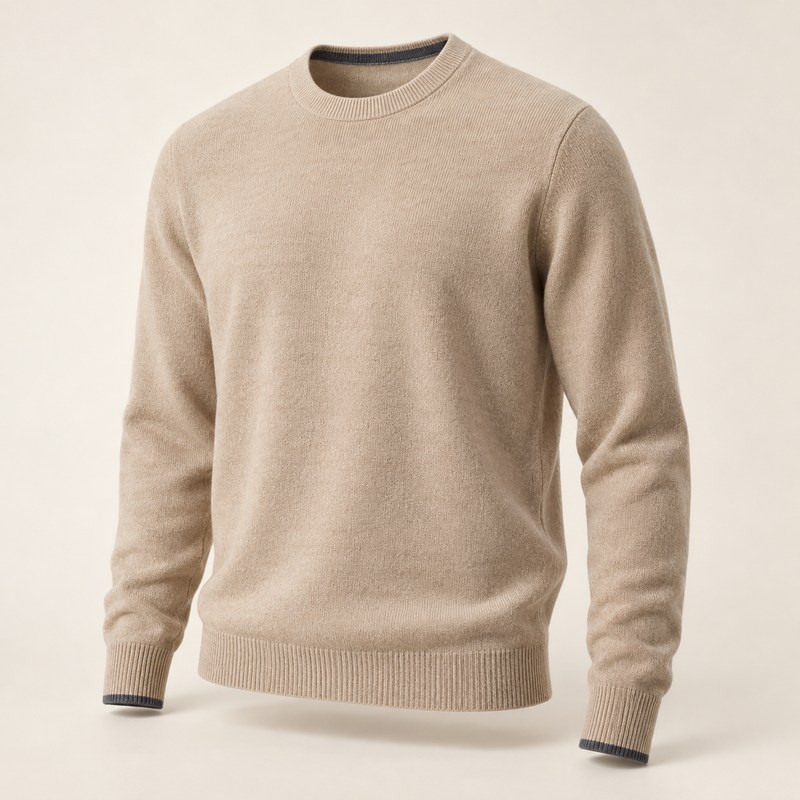 Brunello Cucinelli — Cashmere sweater — AI-generated illustration