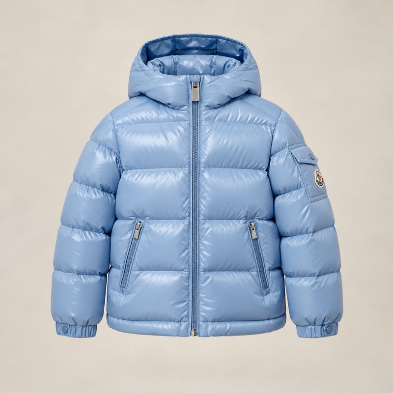 Moncler — New Moncler Maya Hooded Down Jacket — AI 生成的插图