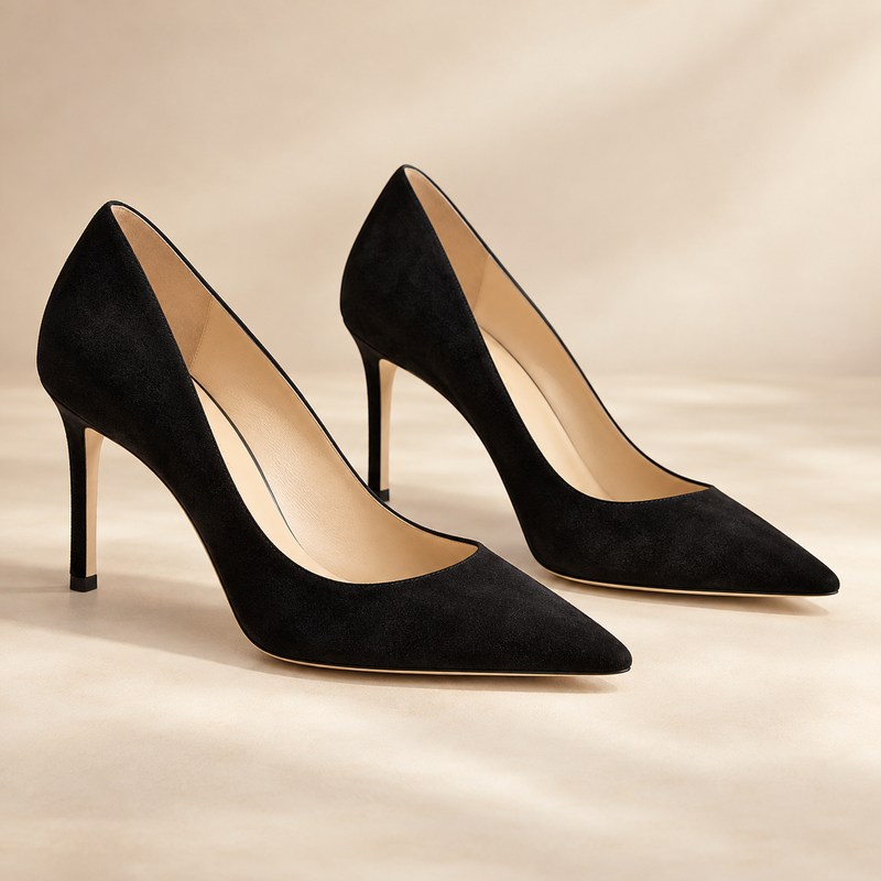Jimmy Choo — Romy 85 — Illustration générée par IA
