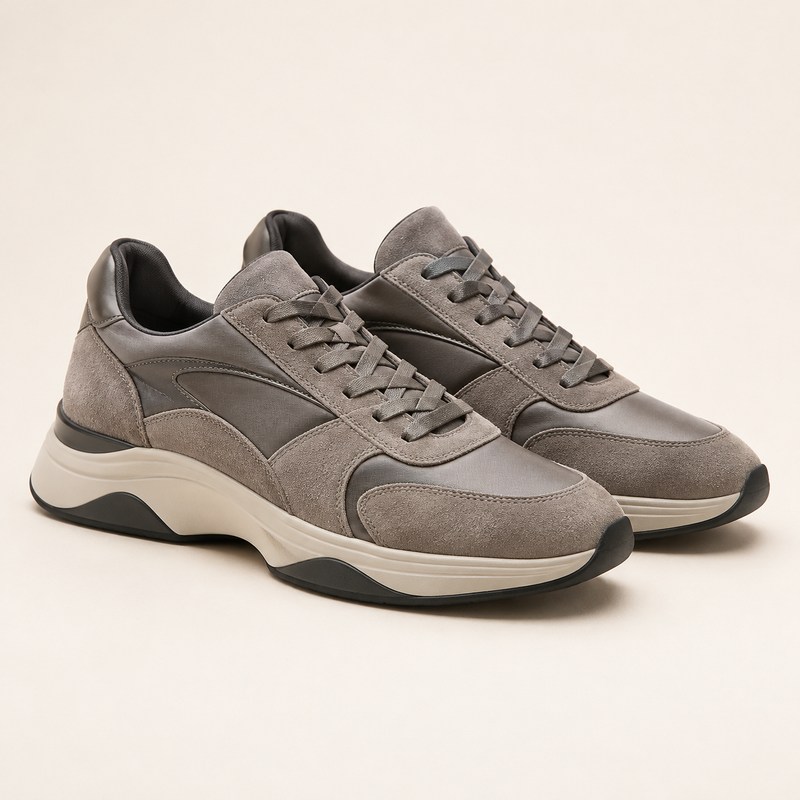 Rush Sneaker — Smoke — AI से निर्मित चित्र